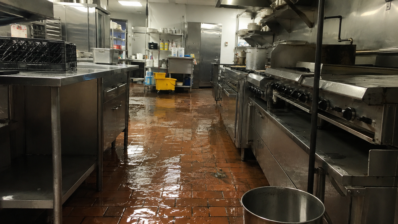 Frozen Pipe Burst in a Restaurant — What to Do in the First 24 Hours - article cover image