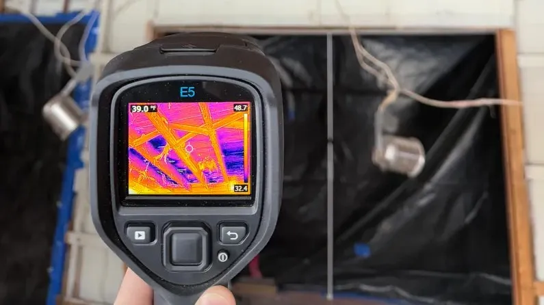 Moisture mapping a home